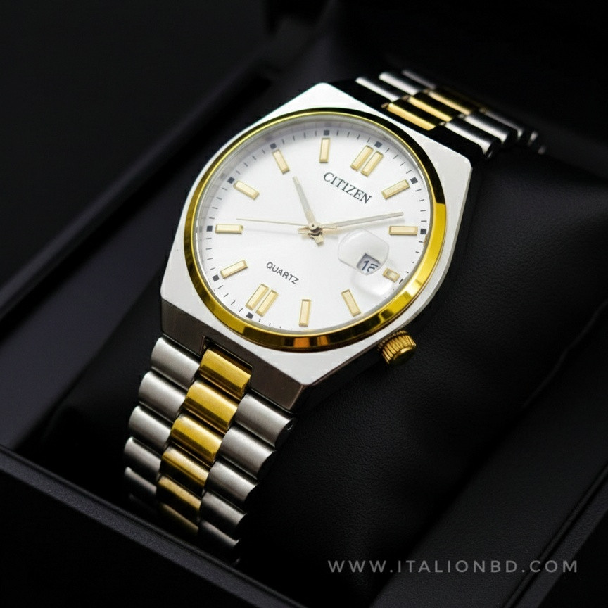 Citizen Tsuyosa Men’s Watch  NJ0150-81E  Silver, Golden & white ক্যাশ অন হোম ডেলিভারি সারা বাংলাদেশ ??